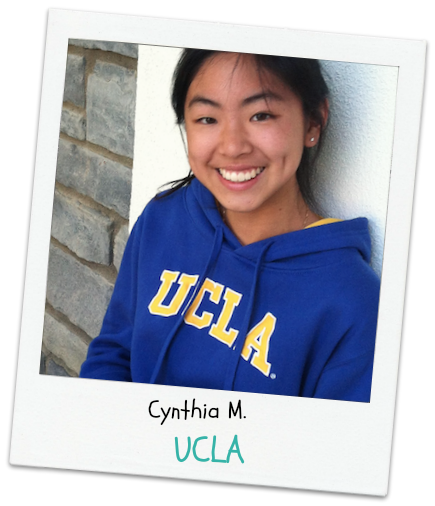 Cynthia M., UCLA