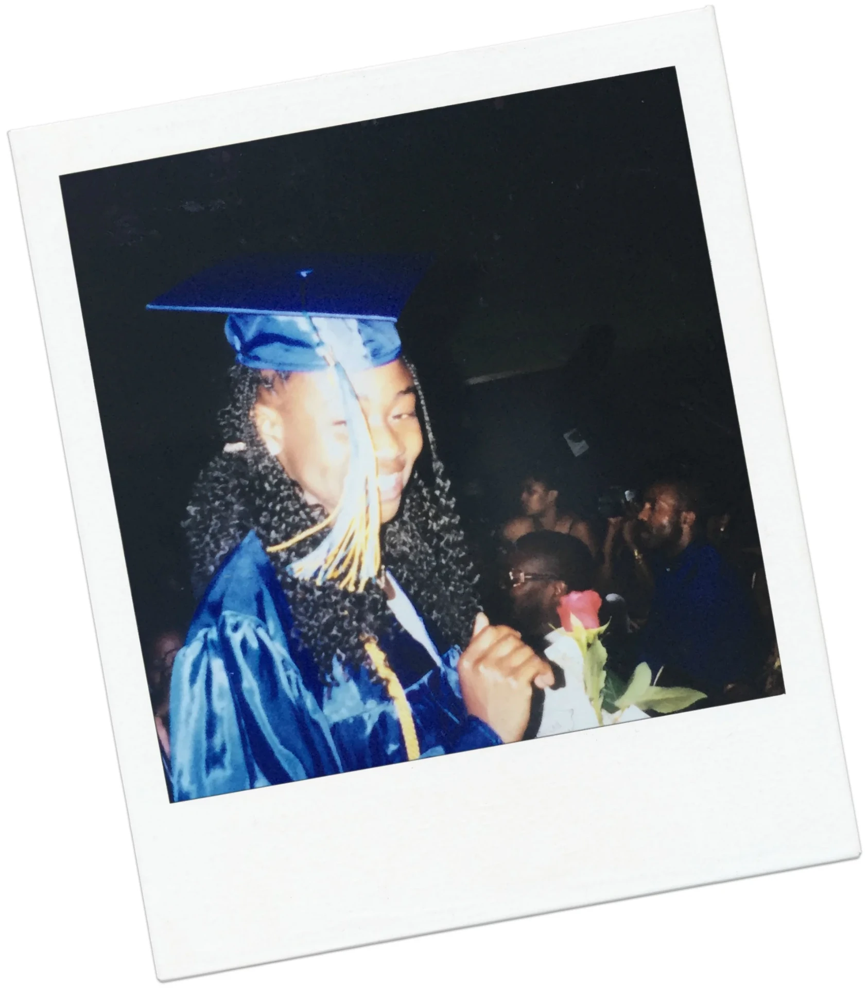 Liz at her high school graduation