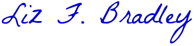 Liz F. Bradley signature